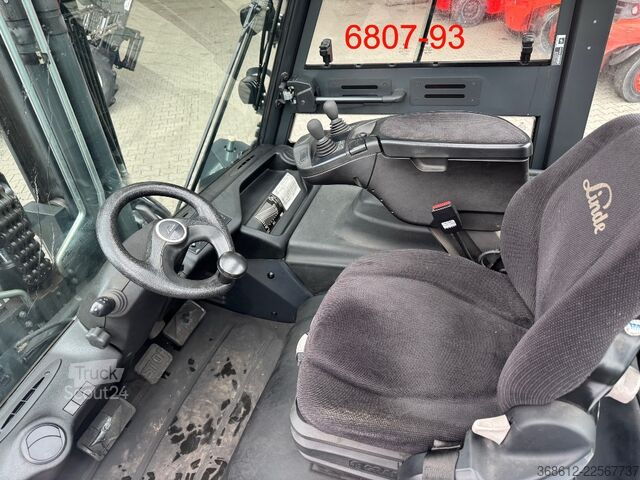 Фронтальный погрузчик-вилочный Linde E 80-01 / 900