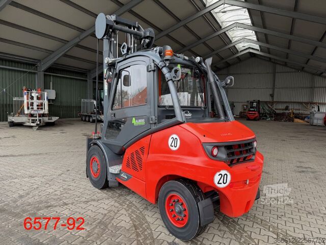 Фронтальный погрузчик-вилочный Linde H 50 D 02 600 EVO