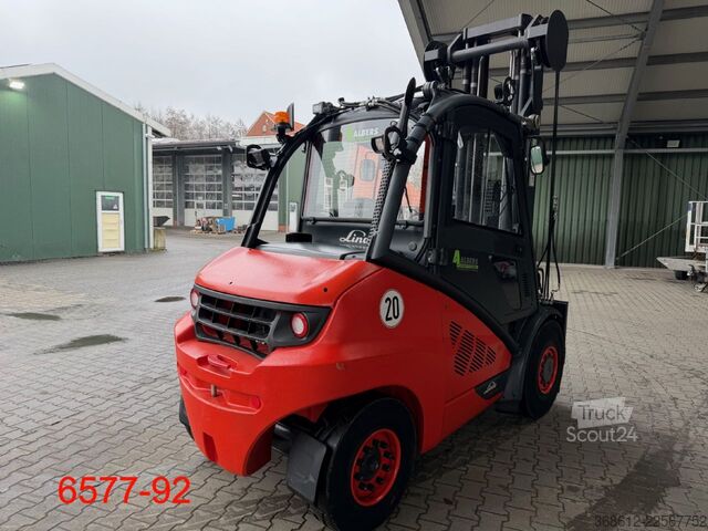 Фронтальный погрузчик-вилочный Linde H 50 D 02 600 EVO