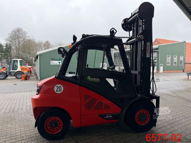 Фронтальный погрузчик-вилочный Linde H 50 D 02 600 EVO