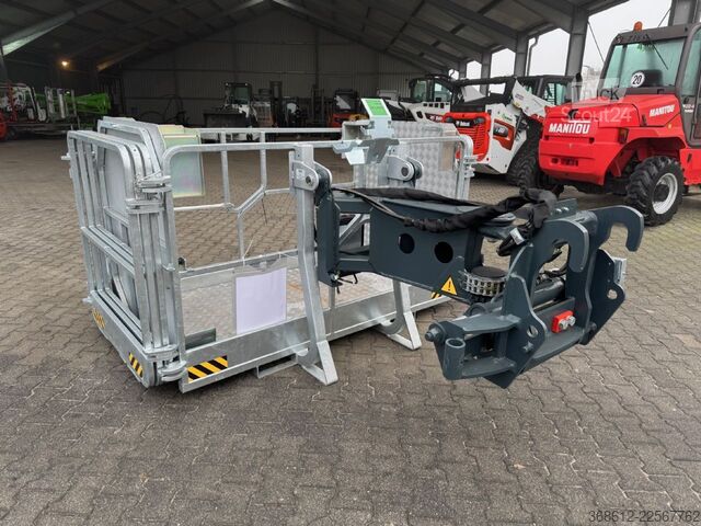 Chariot élévateur Magni Arbeitskorb 500 kg klapp und schwenkbar