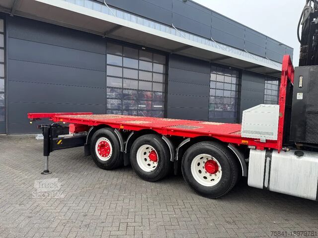 Autokrāna kravas automašīna Volvo FH 16.650 8x4 Palfinger PK 42002-SH E + JIB PJ ...