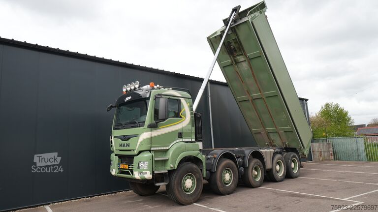 Kamion za otkači MAN TGS 49.500 10X8 Tipper 219.400km