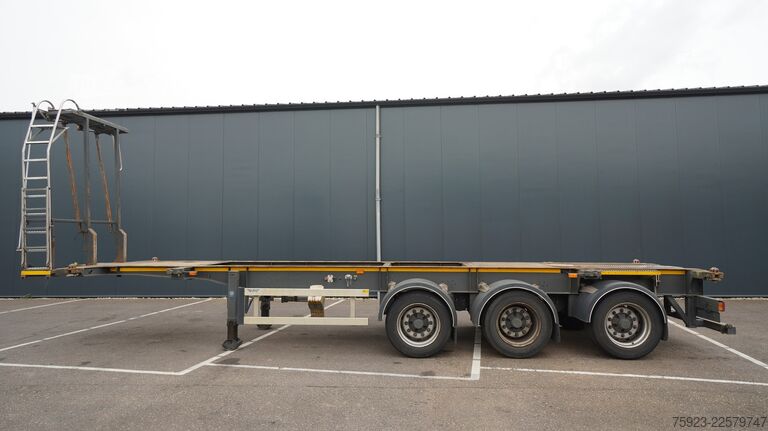 Konténerszállítás Burg BURG Adr container transport trailer