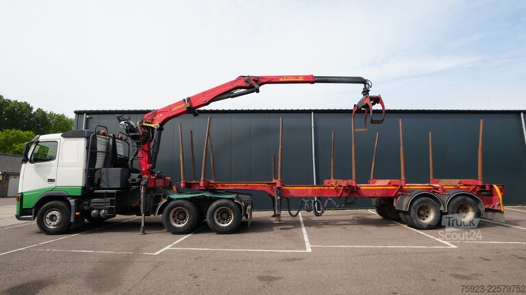 Camión grúa Volvo FH 460 6x4 combi with Palfinger SRX 47 crane an...