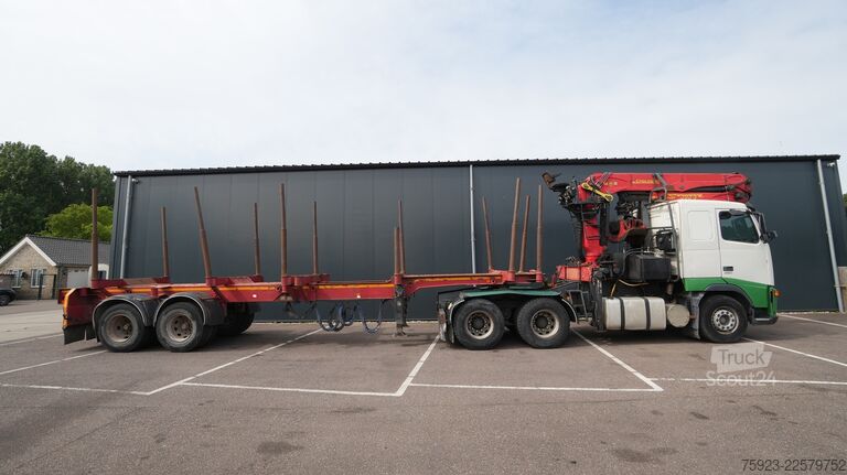 Camión grúa Volvo FH 460 6x4 combi with Palfinger SRX 47 crane an...