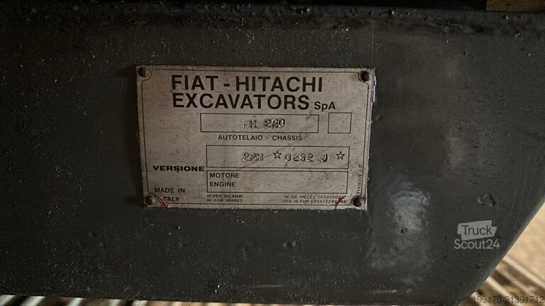 Lančani bager Fiat-Hitachi Fh 220