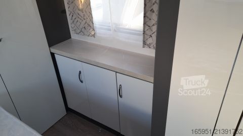 Kemperis Hobby Excellent 540 WFU 2000kg TV-Halter, Dusche