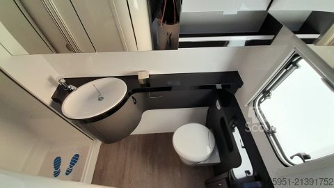 Kemperis Hobby Excellent 540 WFU 2000kg TV-Halter, Dusche