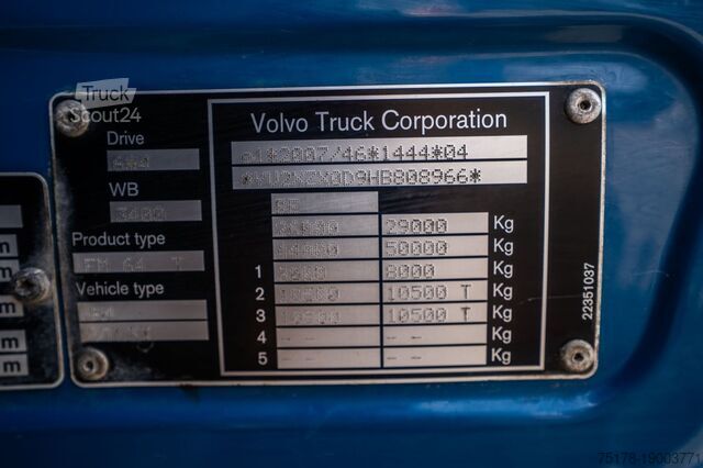 Estándar-SZM VOLVO FMX 460-6x4