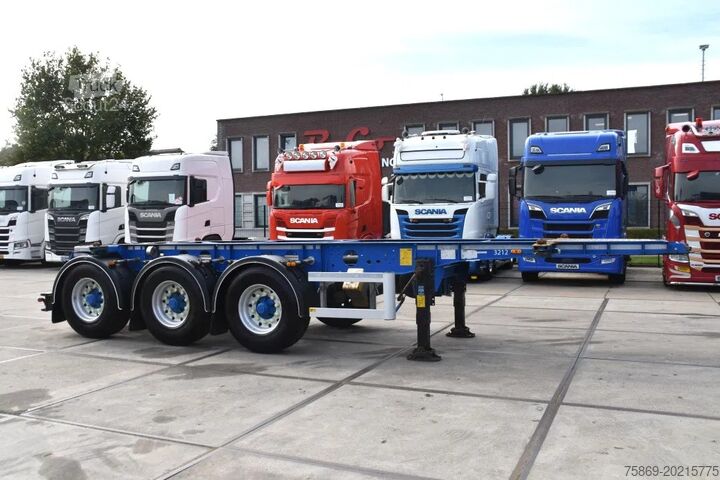 Transporte de contenedores LAG O-3-CC - 20FT SWAP - ADR FL - ALCOA  - BPW AXLE...