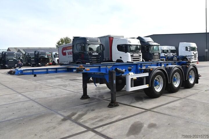 Transport de conteneurs LAG O-3-CC - 20FT SWAP - ADR FL - ALCOA  - BPW AXLE...