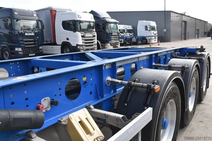 Transport de conteneurs LAG O-3-CC - 20FT SWAP - ADR FL - ALCOA  - BPW AXLE...