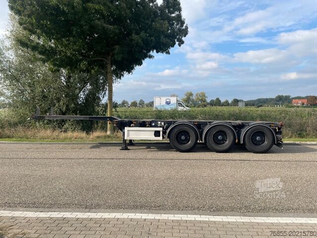 Prevoz zabojnikov D-Tec FT-43-03V Multichassis / BPW Axles / 2x Liftaxl...