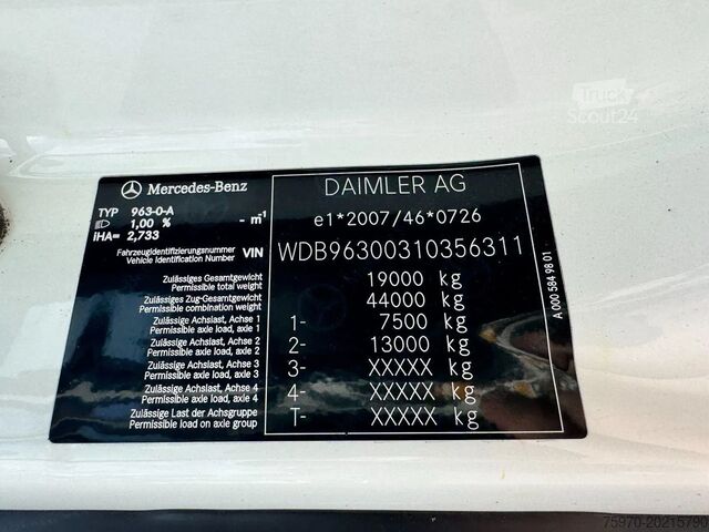 Koffer Mercedes-Benz Antos OUW 9,5m