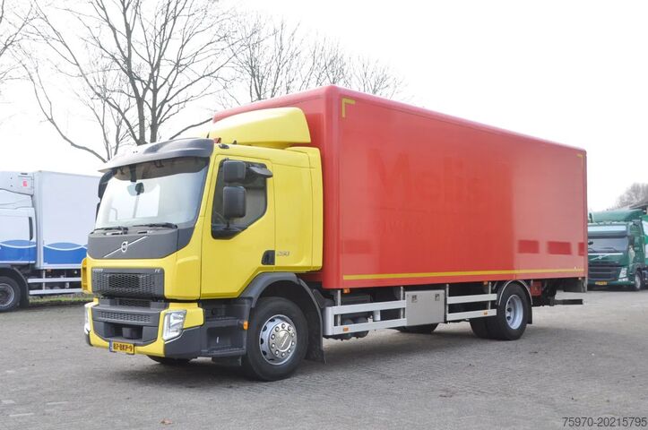 Koffer Volvo FE 250 4X2 EURO 6. 592.226KM. DHOLLANDIA. NL-TRUCK