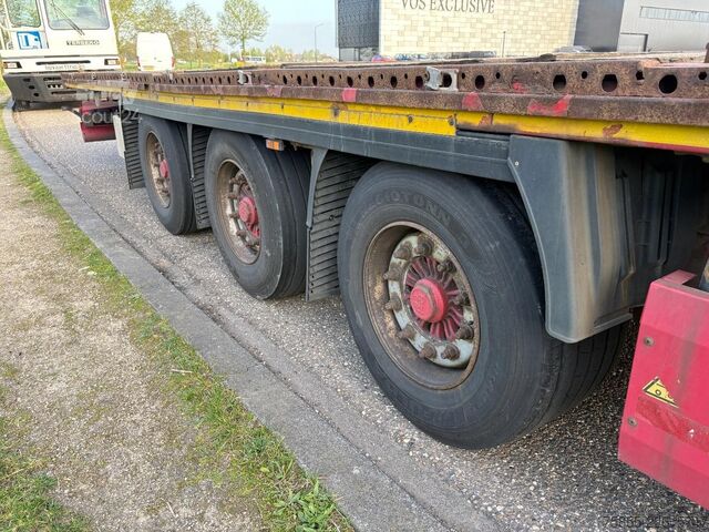 Platformos priekaba Krone SD Twistlocks for Container(s) / BPW disc