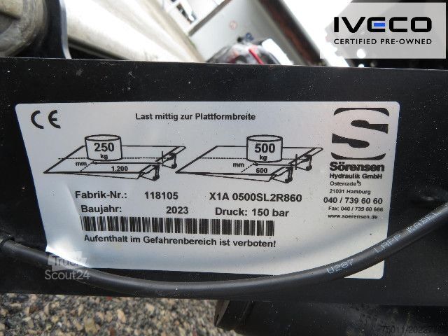 Sandučar IVECO Daily 35C16 Koffer/LBW Klima, Zwillingsreifen
