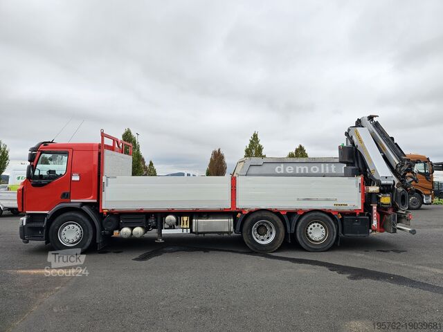 Kamionový jeřáb Renault D Wide 6x2 E6 Palfinger PK 27002 SH + JI