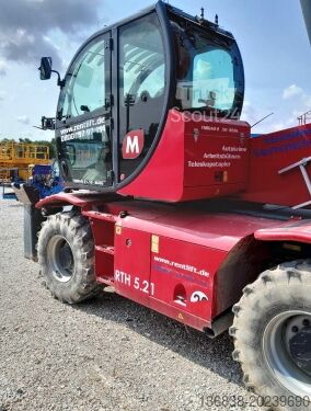 Teleskopisk gaffeltruck MAGNI RTH 5.21 Smart