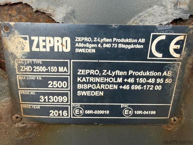 Jäähdytysrekka SCANIA P320 6x2*4 Carrier Supra 1250 Mt 9.65 m. box