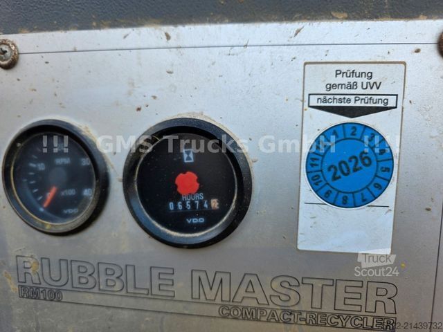 Diğer  crusher Brecher Rubble Master RM 100 / Motor NEU
