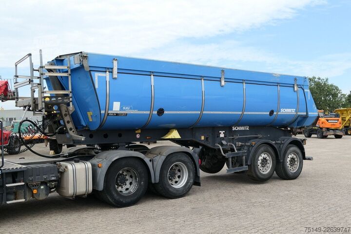 Semi-remorque benne SCHMITZ CARGOBULL SKI 18 SL 7.2,Stahl,Thermo,25m³,Alu-Felgen, Lift