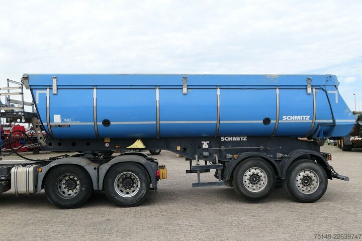 Semi-remorque benne SCHMITZ CARGOBULL SKI 18 SL 7.2,Stahl,Thermo,25m³,Alu-Felgen, Lift
