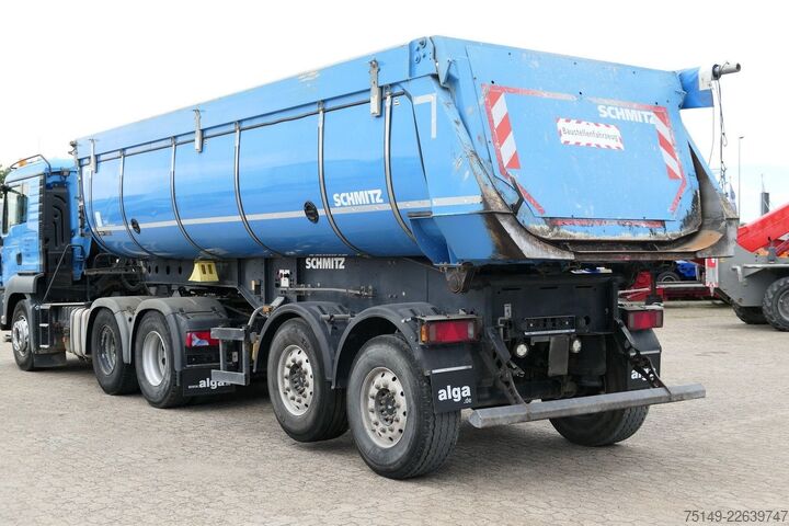 Semi-remorque benne SCHMITZ CARGOBULL SKI 18 SL 7.2,Stahl,Thermo,25m³,Alu-Felgen, Lift