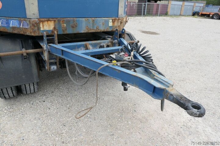 Lavtloader trailer MÜLLER-MITTELTAL T 4 RM 40.0, Radmulden, Verbreiterbar,Rampen,SAF