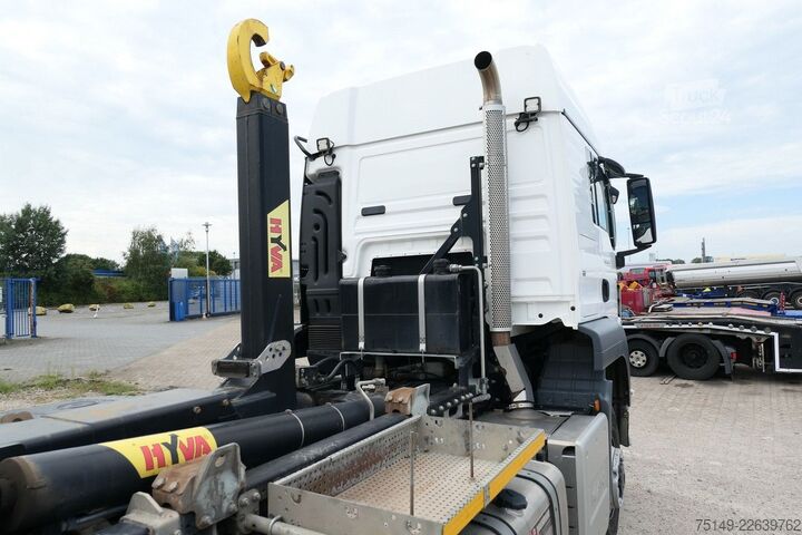 Roll-off-kippi kuorma-auto MAN 28.470 TGS 6x4, Intarder, Hyva 20-47-S,Lenk-Lift