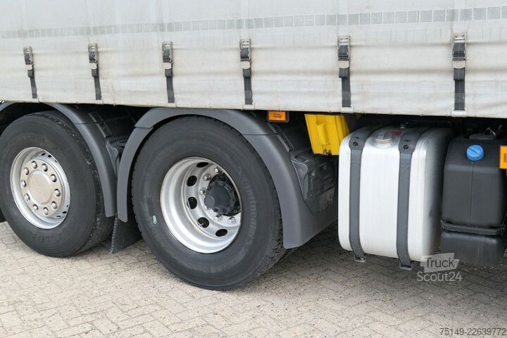 Ladbil med presenning SCANIA R 580 6x2, V8, Lenk-Lift, AHK, 5.310mm lang, AC