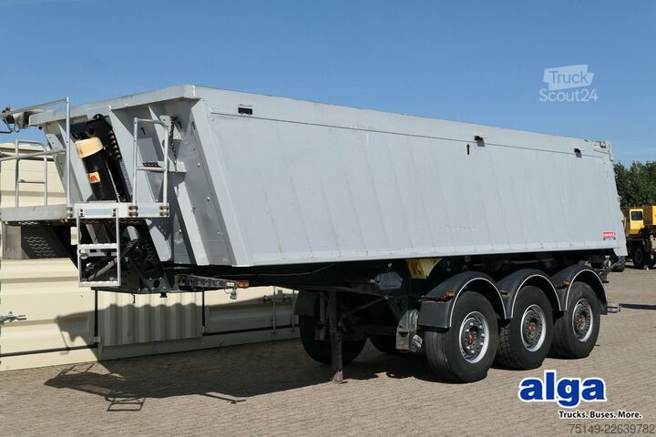 Tiptrailer LANGENDORF NW 3, Alu, 27m³, Pendelklappe, SAF, Luft-Lift