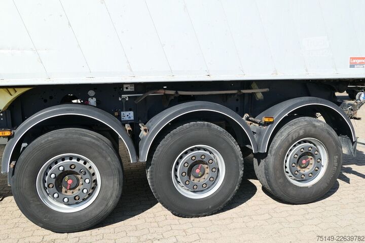 Tiptrailer LANGENDORF NW 3, Alu, 27m³, Pendelklappe, SAF, Luft-Lift