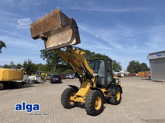 Hjullæsser CATERPILLAR 908H, Klappschaufel, Hydr. S.W.S., 2.844 Std.