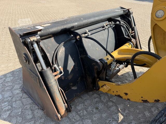 Hjullæsser CATERPILLAR 908H, Klappschaufel, Hydr. S.W.S., 2.844 Std.