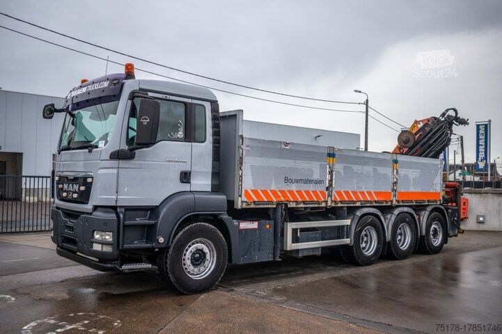 Camion-grue MAN TGS 35.440 BL - PK 33002/8xhydr.