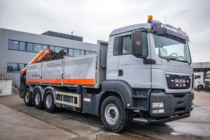 Camion-grue MAN TGS 35.440 BL - PK 33002/8xhydr.