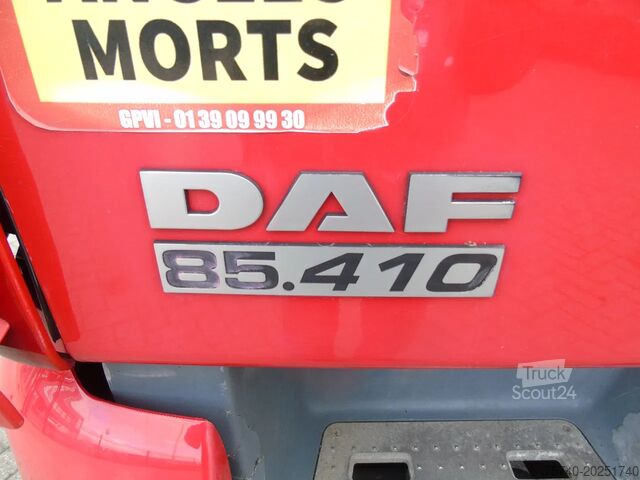 Transporteur de voitures DAF CF 85.410 + EURO 5 + HYDRO RAMPS + 6X2 + RETARDER