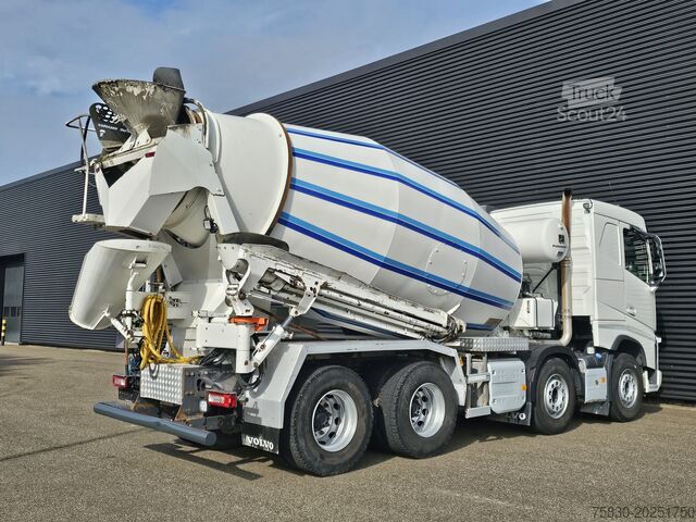 Mixeur Volvo FH 540 8x4  / BOOGIE LIFT / 10m3 PUTZMEISTER - ...