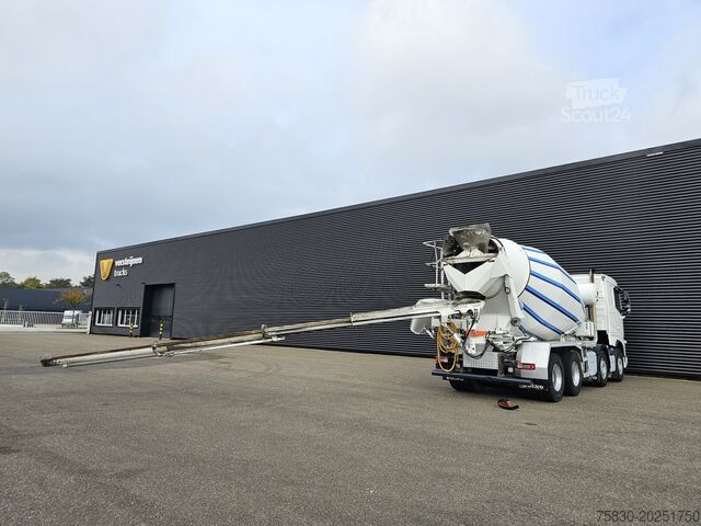 Mixeur Volvo FH 540 8x4  / BOOGIE LIFT / 10m3 PUTZMEISTER - ...