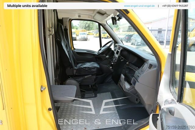 Vrachtwagen met bakwagen iveco Daily 35 S11 C30C AUTOMATIK KAMERA MAXI Regale DURCHGANG