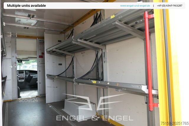 Furgoneta caja iveco Daily 35 S11 C30C AUTOMATIK KAMERA MAXI Regale DURCHGANG