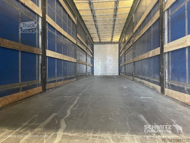 Open oplegger met zeil Berger Curtainsider Standard