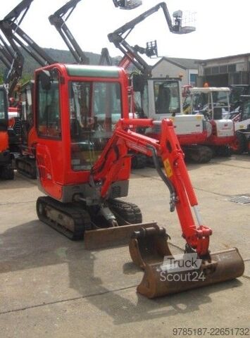 Mini-pelle YANMAR SV 16 * 2x Löffel * vgl. 15 17 18
