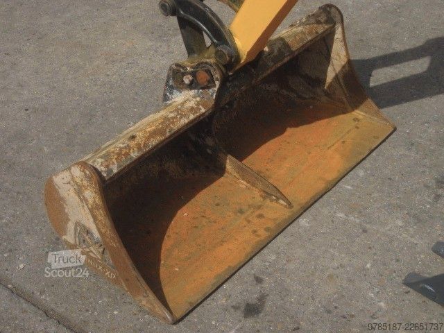 Mini-pelle JCB 8008 * 2x Löffel * * Verstellfahrwerk *