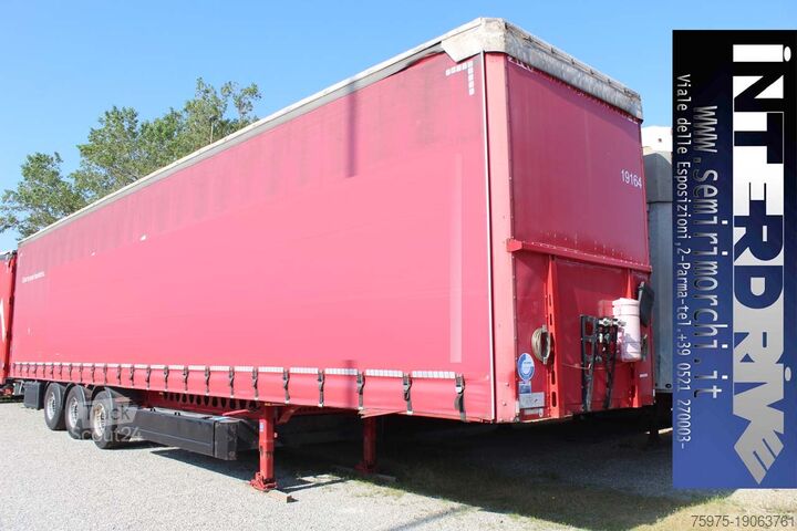 ανοικτό ημιρυμουλκούμενο με μουσαμά BERGERecotrail semirimorchio centinato mega light