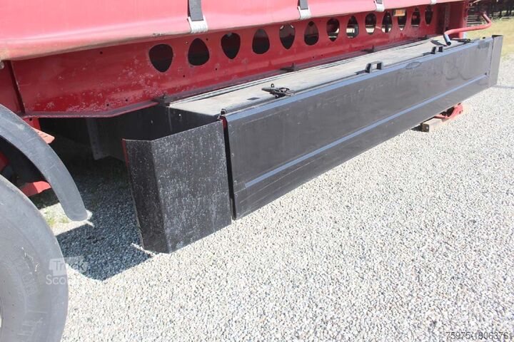 ανοικτό ημιρυμουλκούμενο με μουσαμά BERGERecotrail semirimorchio centinato mega light