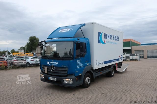 Transporter mit Koffer MERCEDES-BENZ Atego 818 / 1. Hand / Kamera / Klima Fzg: A28