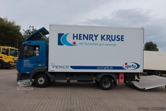Transporter mit Koffer MERCEDES-BENZ Atego 818 / 1. Hand / Kamera / Klima Fzg: A28